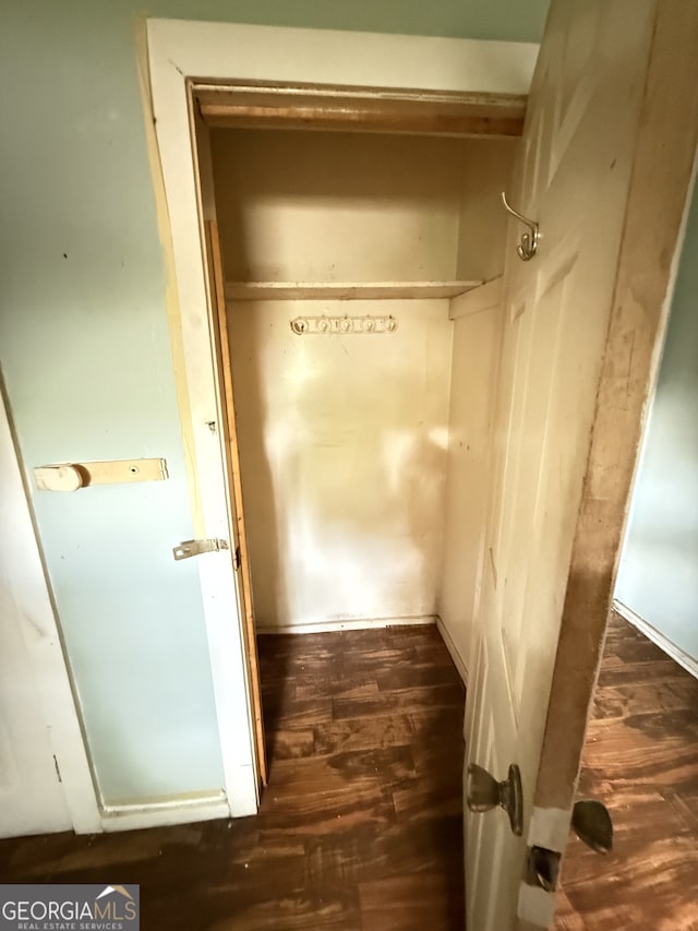 view of closet