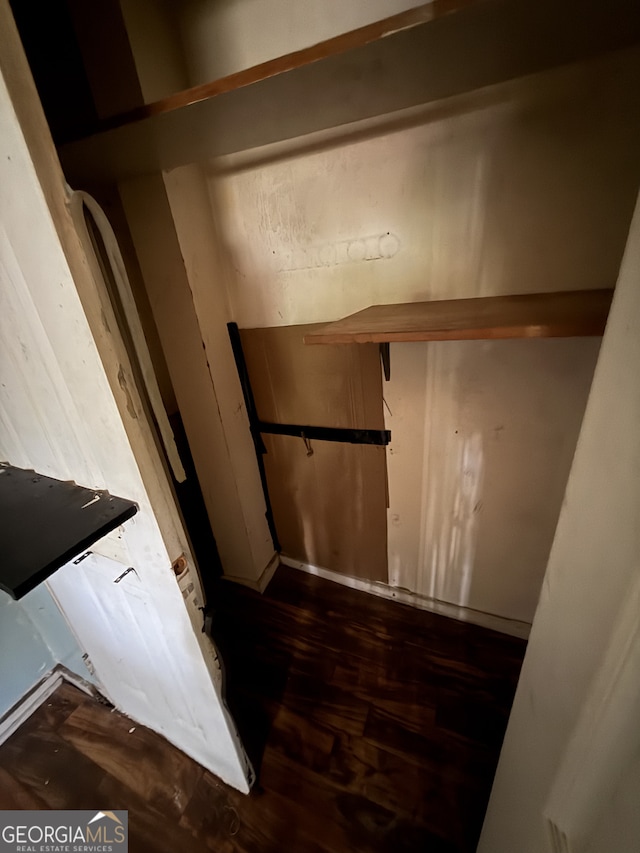 detailed view of wood finished floors