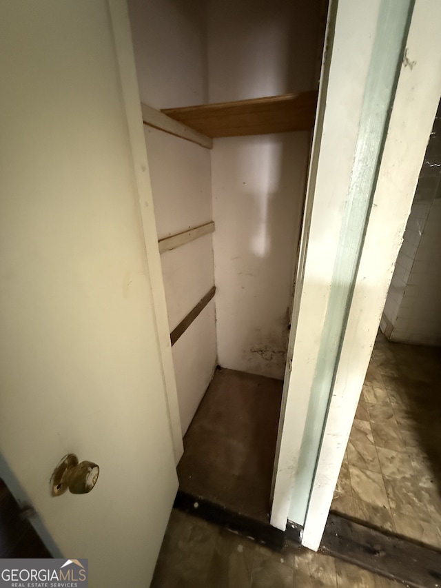 view of closet
