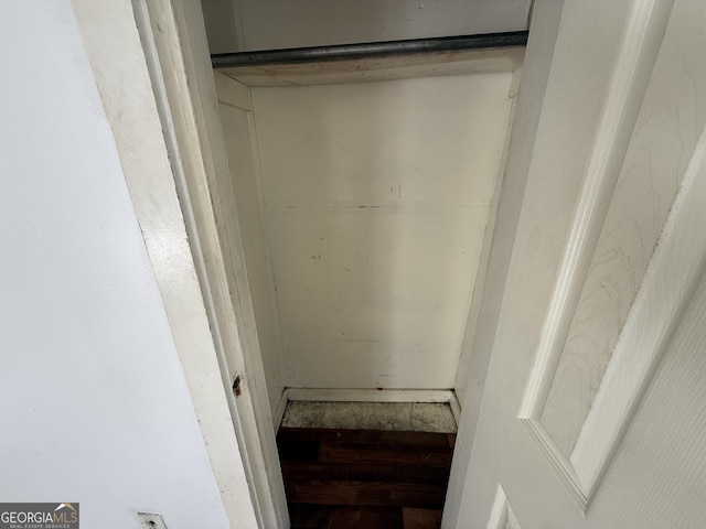 view of closet