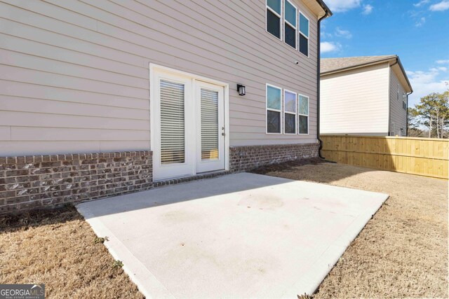 3460 Sycamore Dr SW, South Fulton, GA 30331 - view of patio / terrace featuring fence