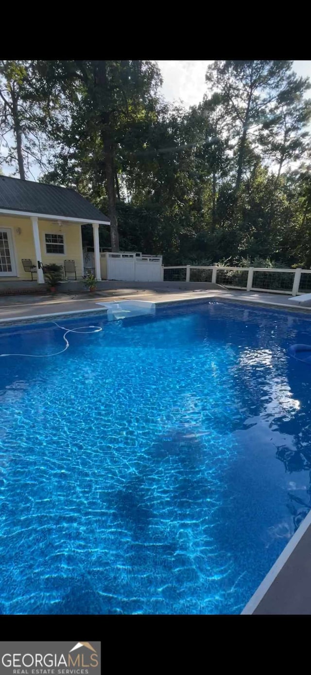 4922 Van Cise Ln, Albany, GA 31721 - outdoor pool featuring fence