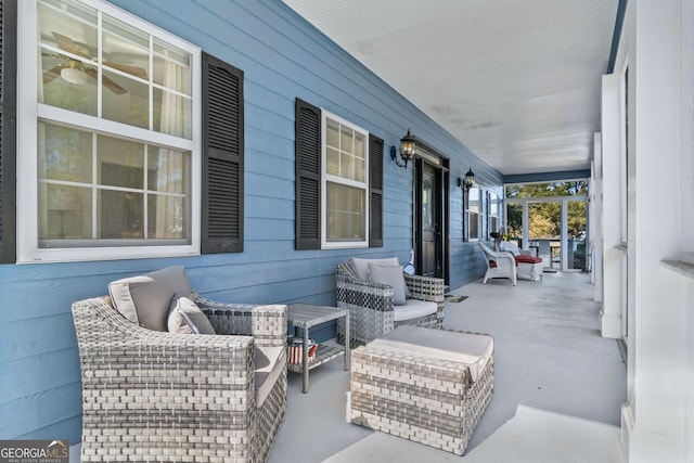 114 N Valhalla Dr, Cordele, GA 31015 - view of patio / terrace with covered porch