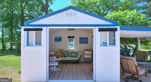 114 N Valhalla Dr, Cordele, GA 31015 - view of outdoor structure featuring an outbuilding