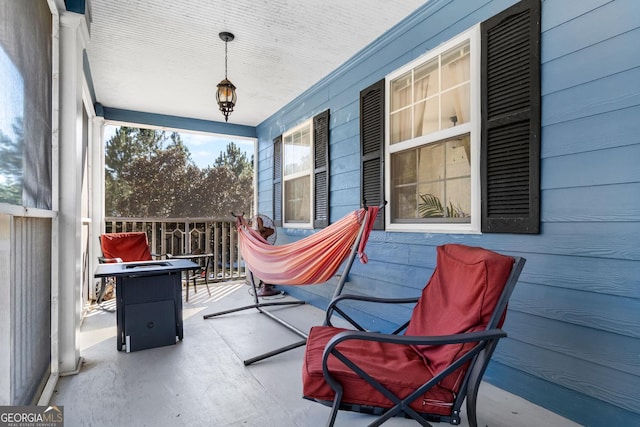 114 N Valhalla Dr, Cordele, GA 31015 - view of patio featuring covered porch