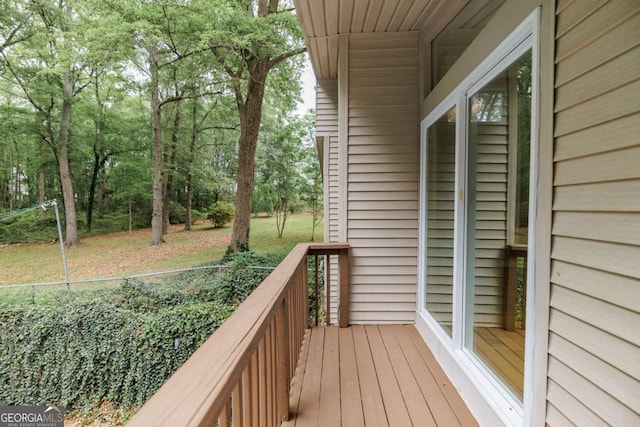 view of deck