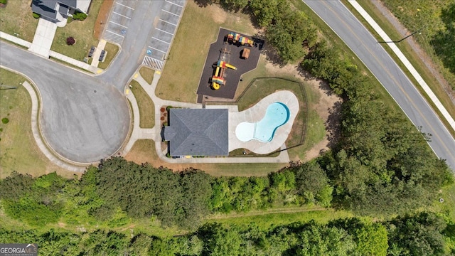48 Sweetgum Trce, Dallas, GA 30132 - aerial view of a pool