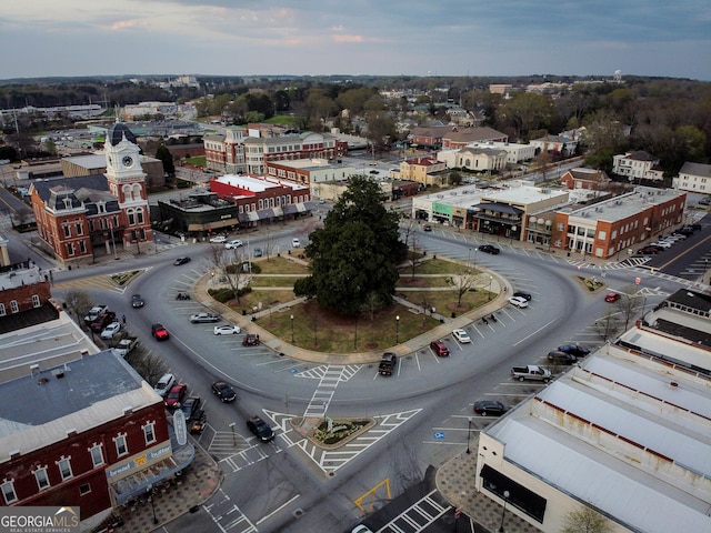 drone / aerial view