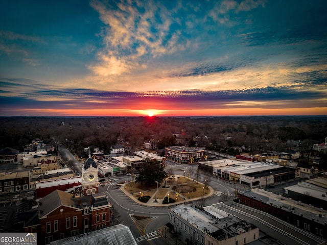 aerial view