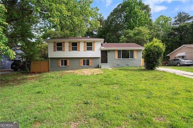 8432 Magnolia Dr, Jonesboro, GA 30238 - split level home with entry steps and brick siding