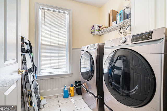 725 Windsor Place Cir SW, Grayson, GA 30017 - washroom with washing machine and dryer and tile patterned floors