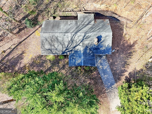 view of subject property