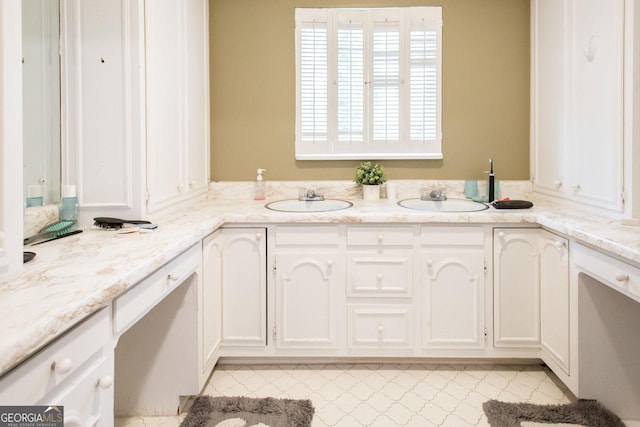 bathroom with a sink
