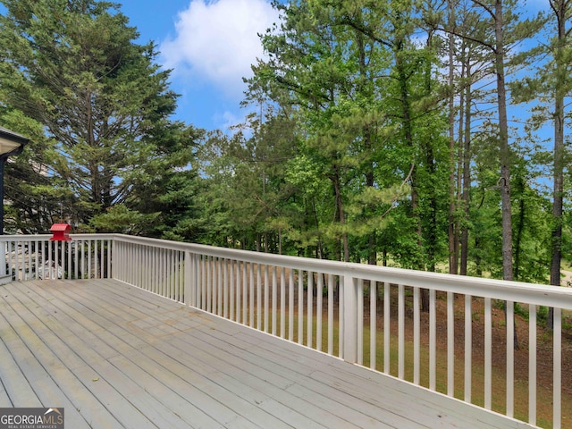 view of deck