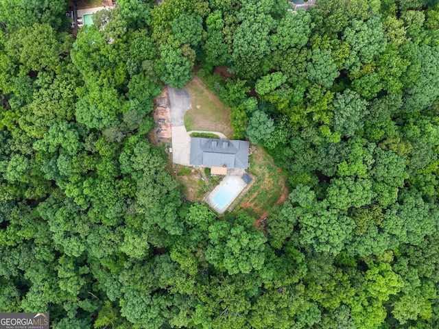 aerial view of property and surrounding area