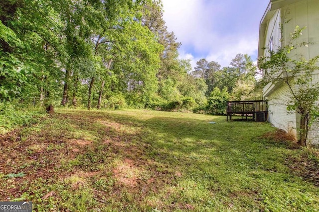 315 Henson Cir, Carrollton, GA 30117 - view of green lawn with central air condition unit