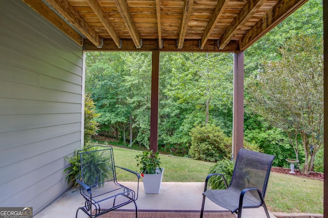 5960 Bridge Stone Ct, Cumming, GA 30028 - view of patio