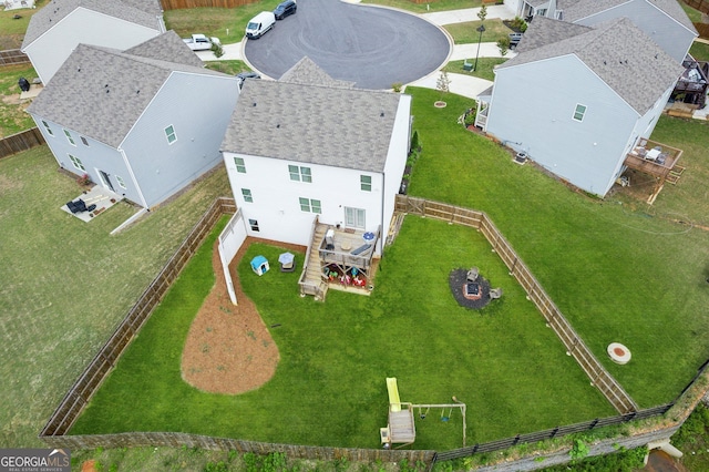42 Waterfall Ct, Dawsonville, GA 30534 - drone / aerial view