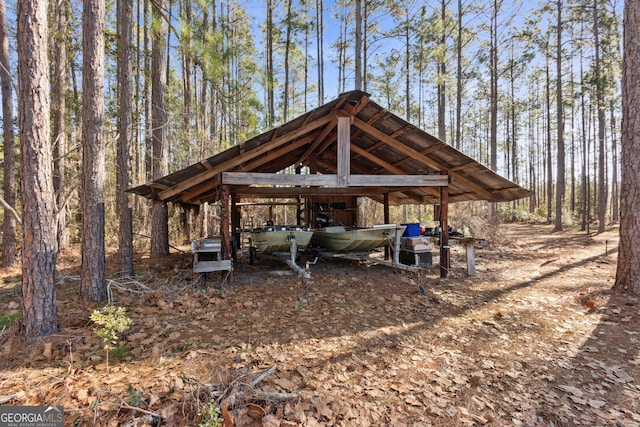 328 Willow Creek Rd, Folkston, GA 31537 - view of home's community with a detached carport