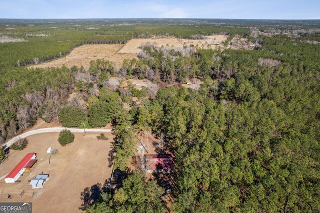 328 Willow Creek Rd, Folkston, GA 31537 - aerial view of property's location with a forest
