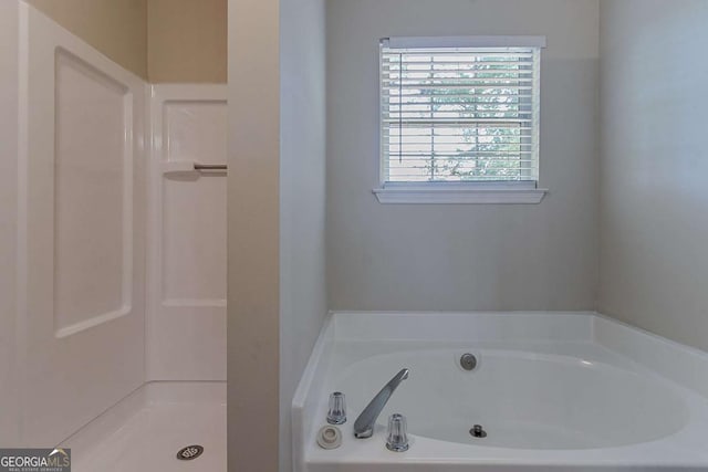 1363 To Lani Farm Rd, Stone Mountain, GA 30083 - full bathroom featuring a bath and a shower