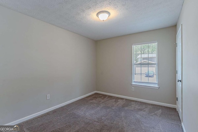 1363 To Lani Farm Rd, Stone Mountain, GA 30083 - carpeted spare room featuring a textured ceiling and baseboards