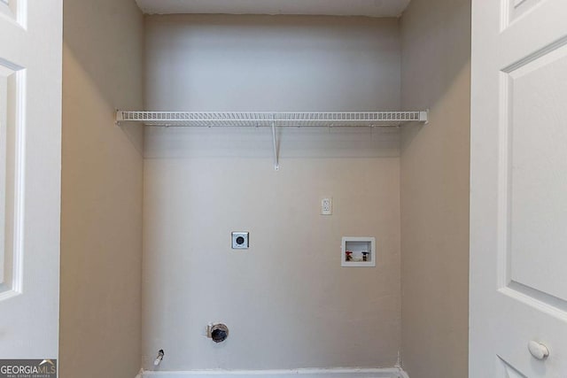 1363 To Lani Farm Rd, Stone Mountain, GA 30083 - laundry room featuring hookup for an electric dryer, gas dryer hookup, and washer hookup