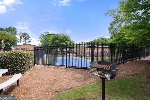 gate with fence