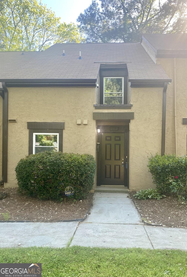 103 Tiburon Ct, Stonecrest, GA 30038 - entrance to property with stucco siding
