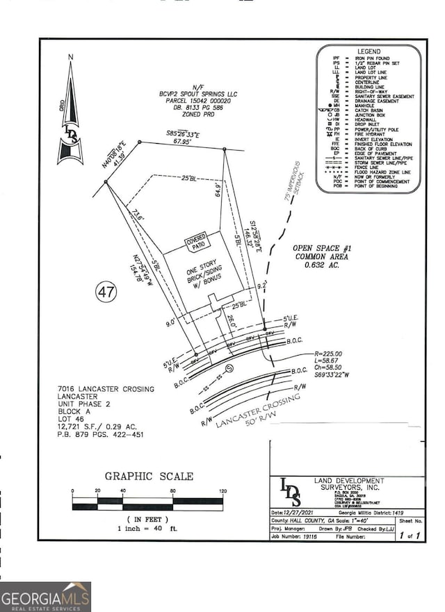 survey map / technical document