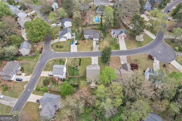 4567 Hickory Forest Dr, Acworth, GA 30102 - aerial view of property's location featuring nearby suburban area