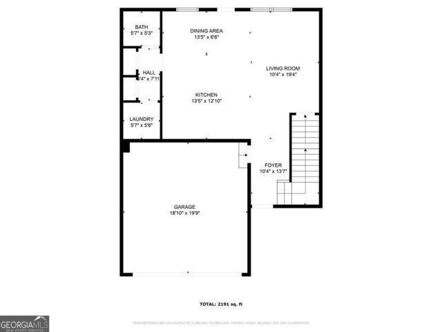 4567 Hickory Forest Dr, Acworth, GA 30102 - property floor plan