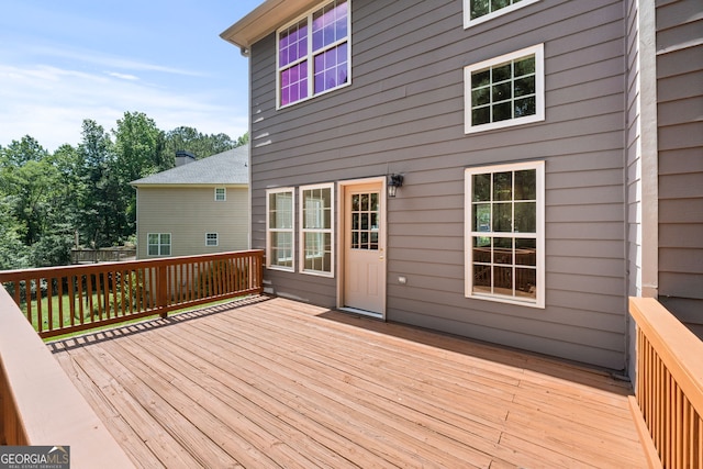 1429 Kentmire Ct, Locust Grove, GA 30248 - view of wooden terrace