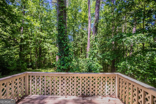 1076 Plantation Blvd SE, Conyers, GA 30094 - view of deck