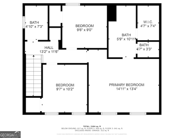 1076 Plantation Blvd SE, Conyers, GA 30094 - view of floor plan / room layout
