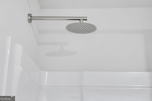bathroom view of a shower