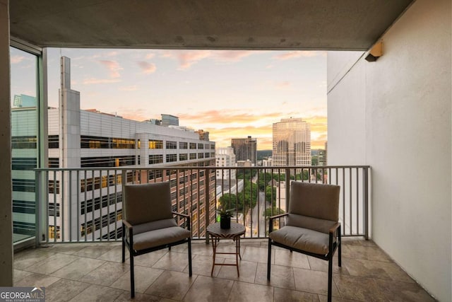 20 10th St NW Unit 2003, Atlanta, GA 30309 - balcony with a city view