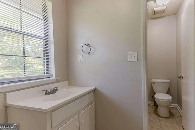 1074 Cherokee Hts, Stone Mountain, GA 30083 - bathroom featuring vanity and tile patterned flooring