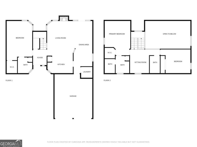 1074 Cherokee Hts, Stone Mountain, GA 30083 - view of floor plan / room layout