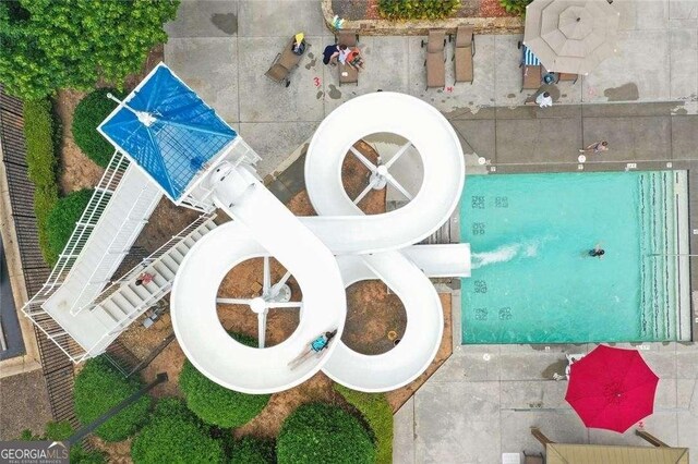 1575 Wynridge Pointe, Alpharetta, GA 30005 - drone / aerial view