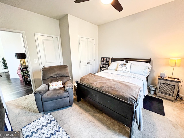 7860 Bristol Valley Dr, Cumming, GA 30028 - bedroom featuring a ceiling fan