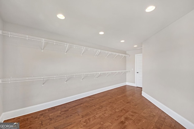 859 Heritage Lake Way, Grayson, GA 30017 - spacious closet featuring wood finished floors