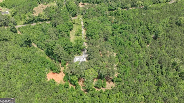564 Bailey Mill Rd, Yatesville, GA 31097 - aerial view of a heavily wooded area