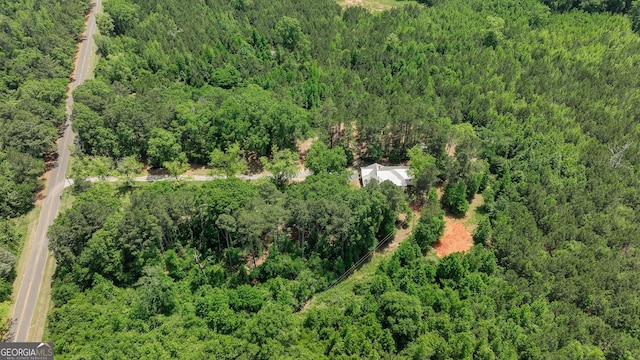 564 Bailey Mill Rd, Yatesville, GA 31097 - aerial view of property's location with a heavily wooded area