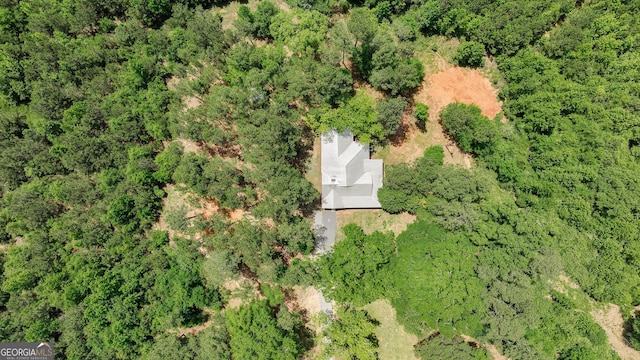 564 Bailey Mill Rd, Yatesville, GA 31097 - aerial view of property and surrounding area featuring a forest
