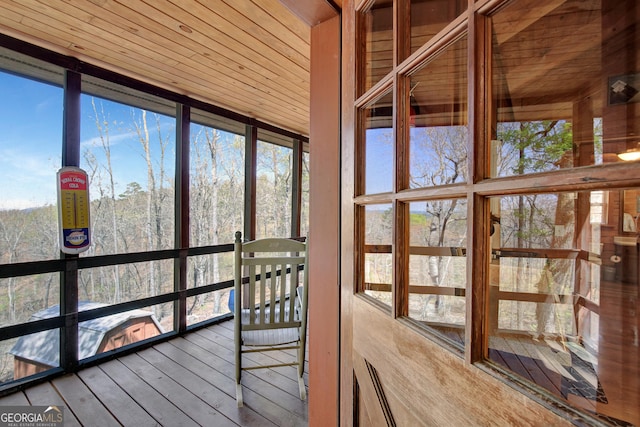 2425 Hines Gap Rd, Warm Springs, GA 31830 - sunroom featuring plenty of natural light