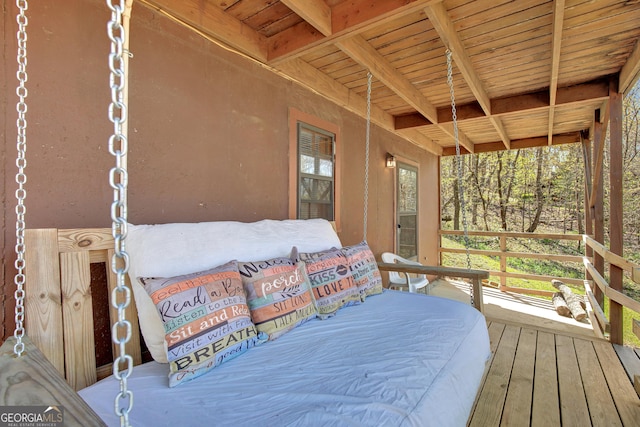 2425 Hines Gap Rd, Warm Springs, GA 31830 - deck with a porch