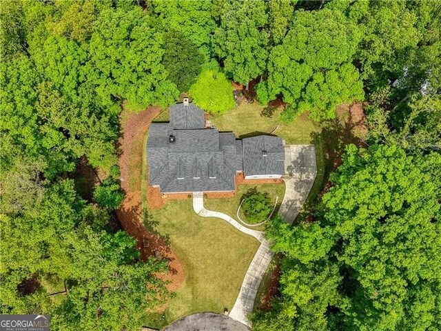view of subject property