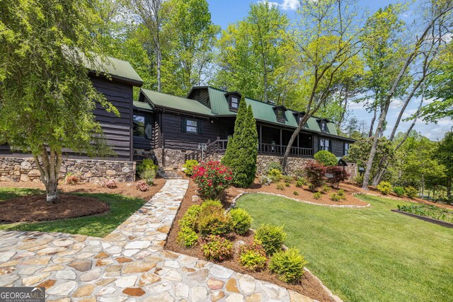 259 Eagle Chase Cir, Dillard, GA 30537 - view of green lawn