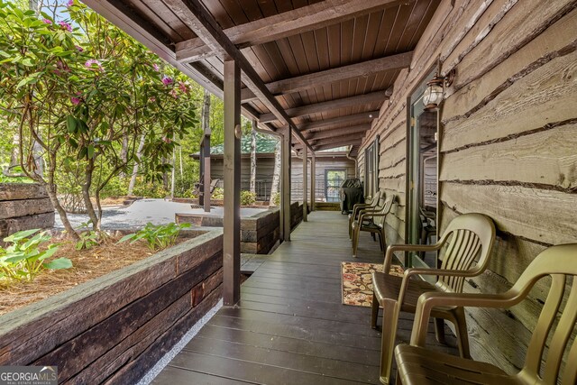 259 Eagle Chase Cir, Dillard, GA 30537 - view of patio